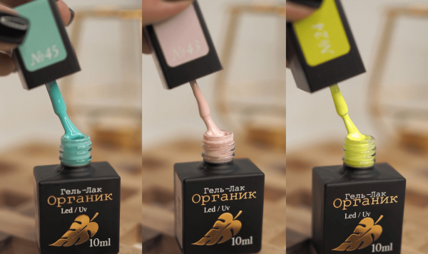 Оттенки гель-лаки опция