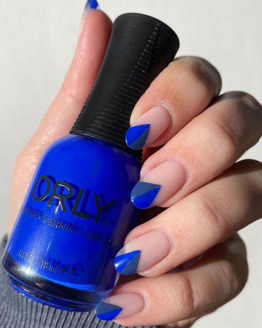 Синий лак ORLY