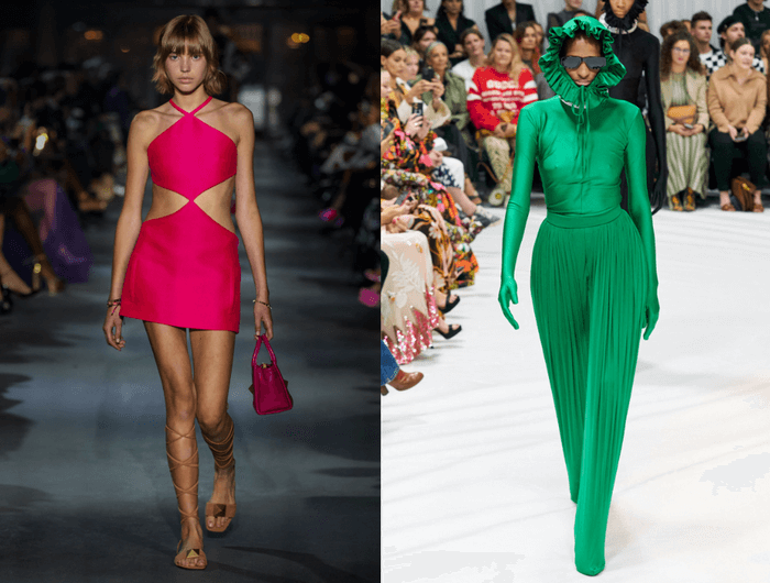 Показы коллекций Valentino, Richard Quinn