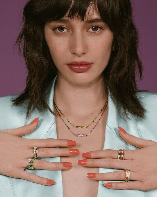 Стрижка шегги в коллекции gucci