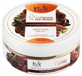 Маска "Вкусные ножки" от Irisk с шоколадным маслом и канделильским воском