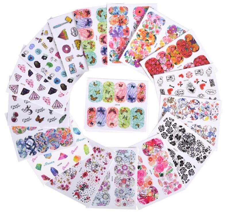 Слайдеры для ногтей с Aliexpress