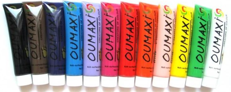 12 красок от OUMAX 