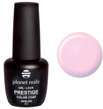 Planet Nails №516 с мелкими голубоватыми блестками