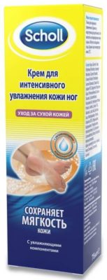 Крем для интенсивного увлажнения ног Scholl