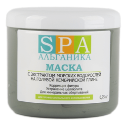SPA Альганика, Маска на голубой глине с экстрактом водорослей